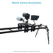 Camtree Rayo 8ft Camera Track Dolly Slider | Free Camera Mounting Clamp