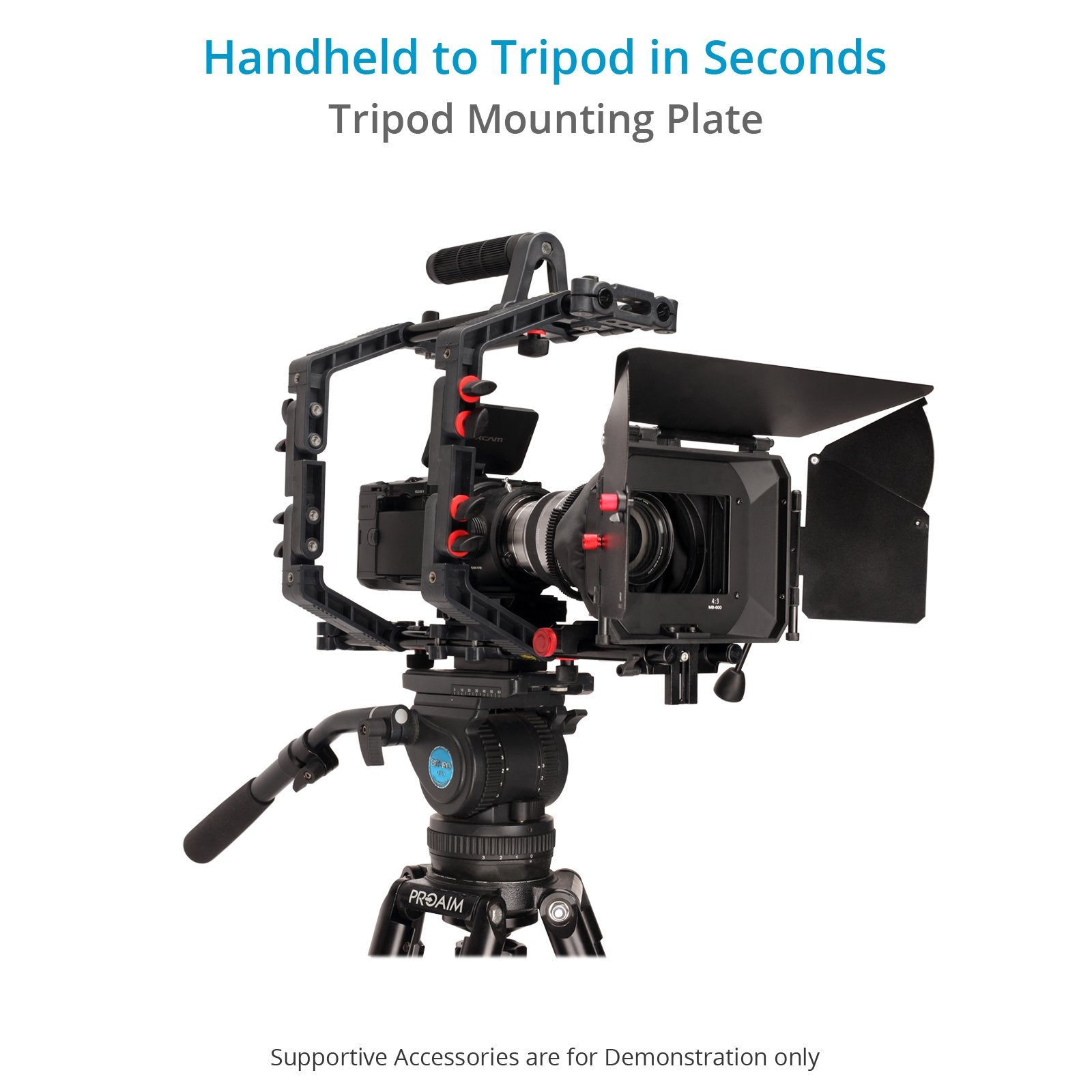 DSLR Rig Movie Kit Shoulder Mount カメラリグ Morros DSLR Rig Set Movie Kit shoulder mount rig with Follow