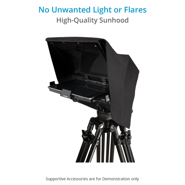 Filmcity Easy iPad/iPhone Teleprompter for Small DSLR/DSLM Camera