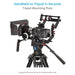 Filmcity FC-03 Shoulder Rig Kit with Matte Box & Follow Focus for DSLR Cameras