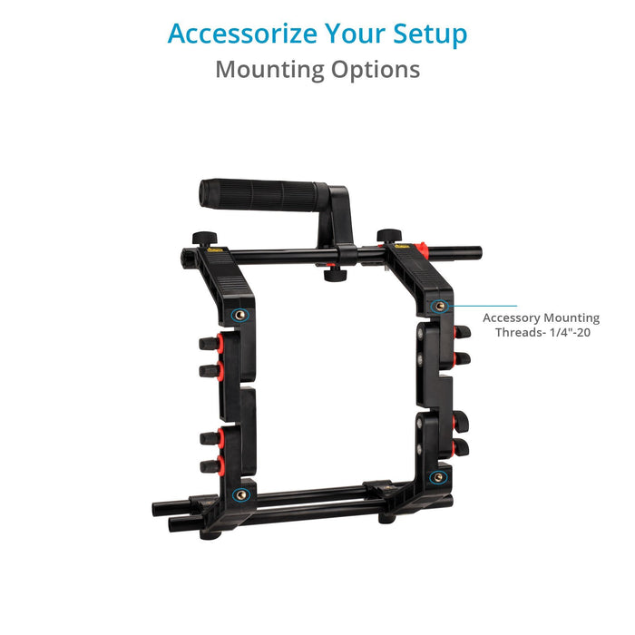 Filmcity FC-03 Shoulder Rig Kit with Matte Box & Follow Focus for DSLR Cameras