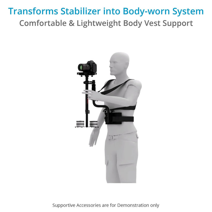 FLYCAM Body Pod Support / Lightweight Vest for Handheld Camera