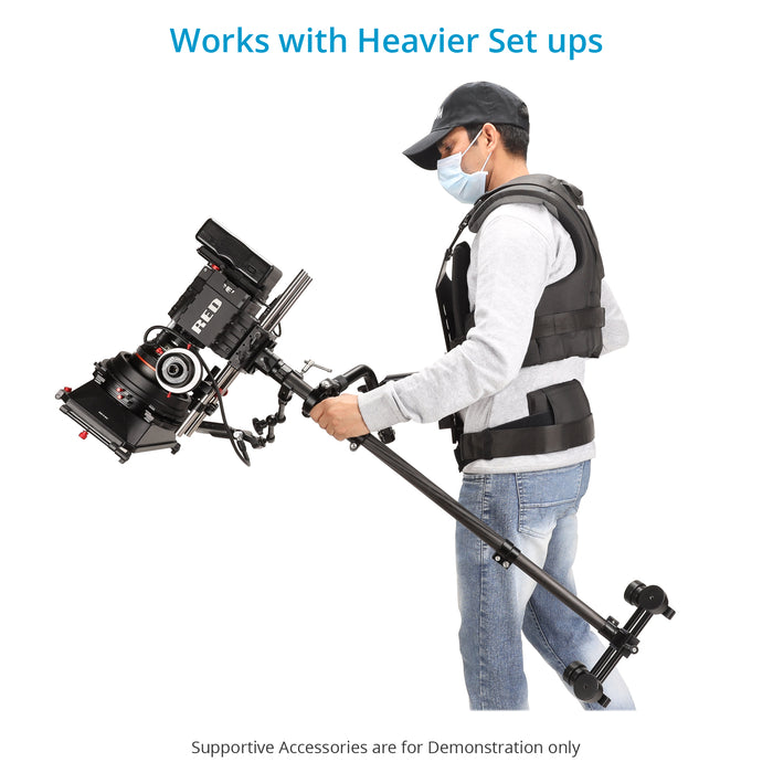 Flycam G-Axis Carbon Fibre Stabilizer with Galaxy Arm and Vest