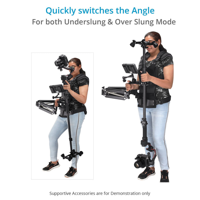Flycam G-Axis Carbon Fibre Stabilizer with Galaxy Arm and Vest