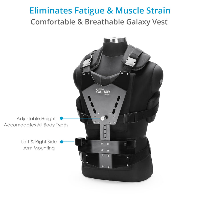 Flycam G-Axis Carbon Fibre Stabilizer with Galaxy Arm and Vest