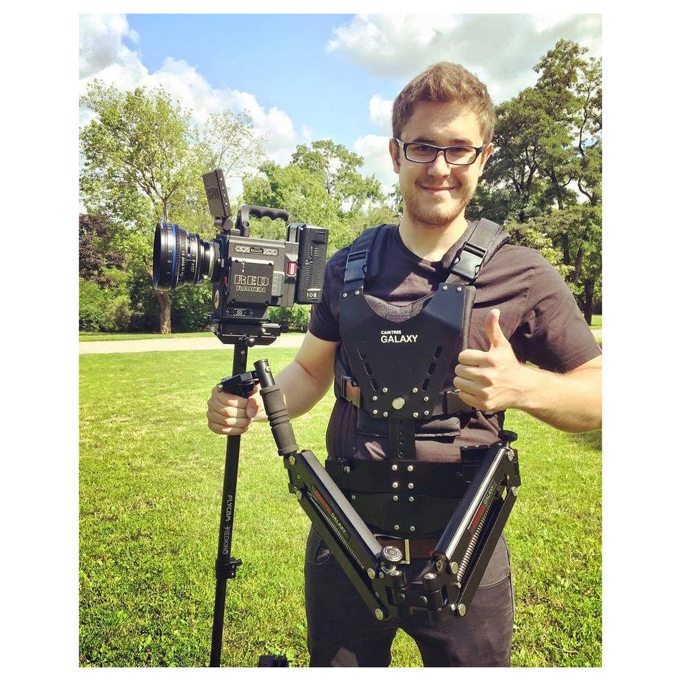 Flycam Galaxy Arm & Vest with Redking Video Camera Stabilizer — Proaim.ca