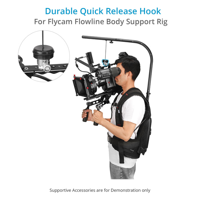 Flycam Quick Release Camera Hook for Flycam Flowline Body Support Rigs