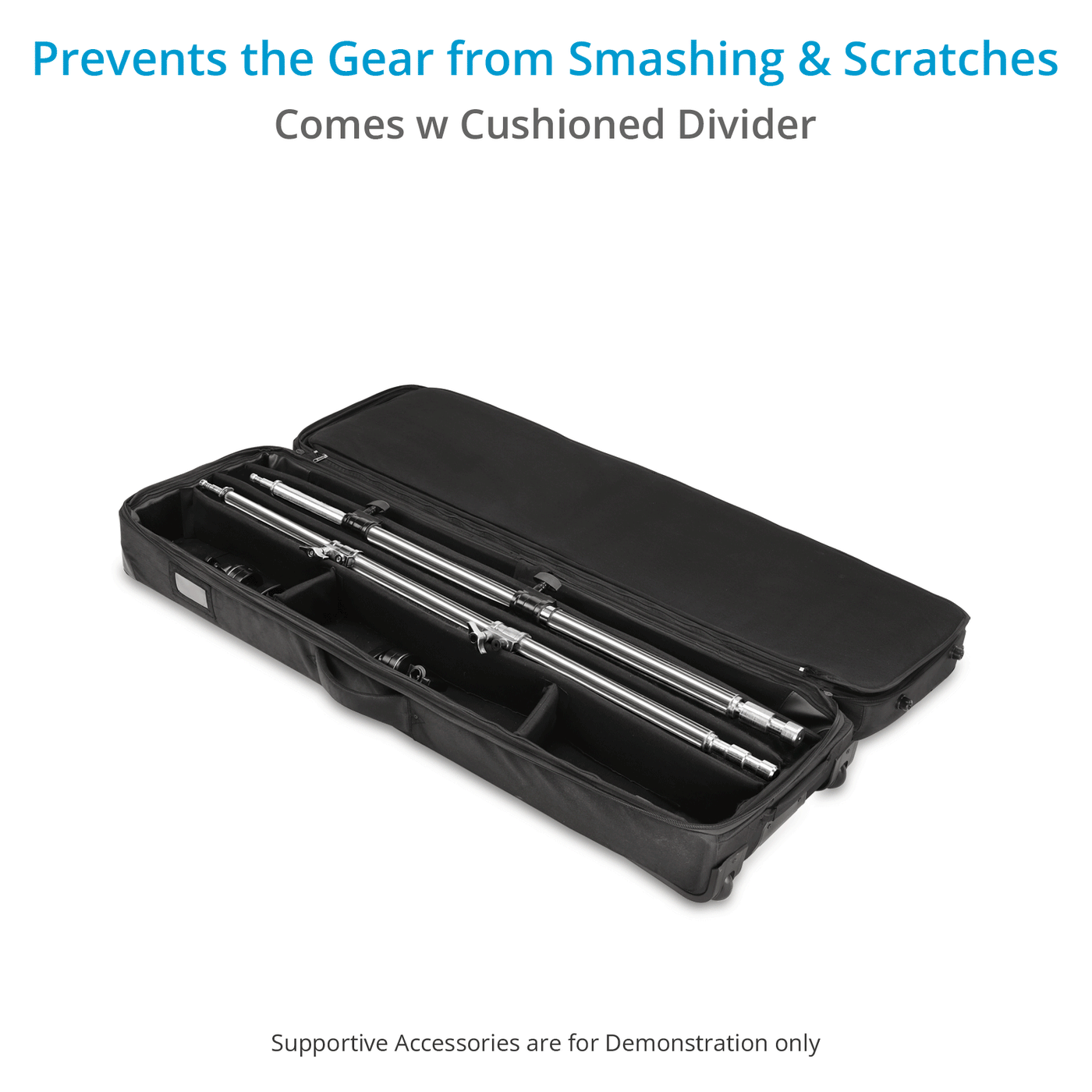 PROAIM Professional Cube Rolling Travel Case for 3 CStands — Proaim.ca