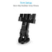 Proaim 100mm Bowl Head Tripod Stand with Rubber Tripod Shoes | Payload - 80kg/176lb