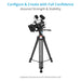 Proaim 100mm Camera Tripod Stand with Tripod Shoes