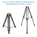 Proaim 100mm Camera Tripod Stand with Tripod Shoes