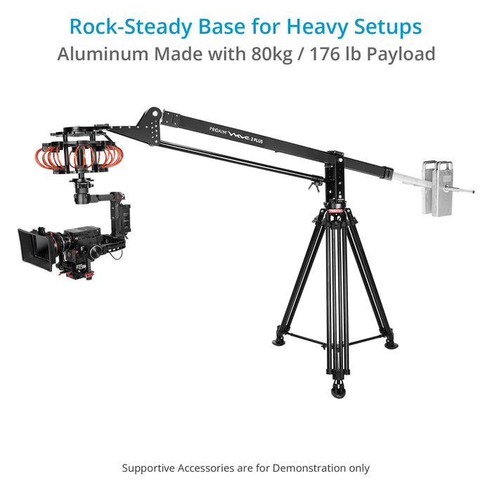 Proaim 100mm Camera Tripod Stand with Tripod Shoes