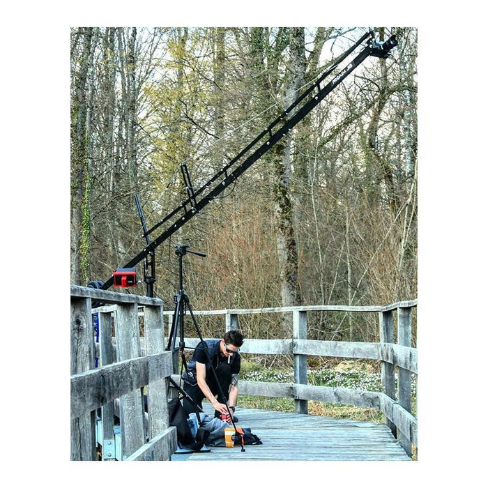 Proaim 14ft Camera Crane Jib Arm for 3-axis Gimbals, Pan-Tilt & Fluid Head