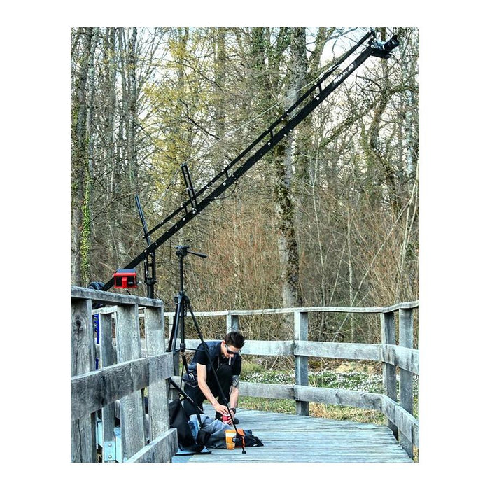 Proaim 14ft Video DSLR Camera Jib  Stand  with Jr pan Tilt Head