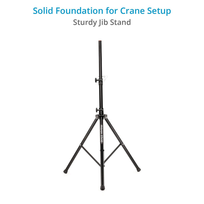 Proaim 14ft Camera Crane Jib, Stand, Sr. Pan-Tilt | Gimbal Compatible