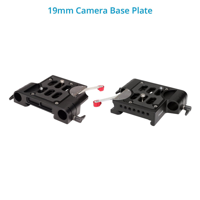 Proaim 19mm Quick Release Camera Base Plate with Dovetail (ARRI Standard)