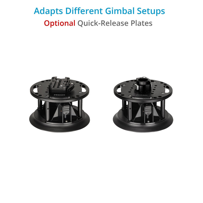 Proaim 8" Camera Gripper Suction Mount For 3-Axis Gimbals