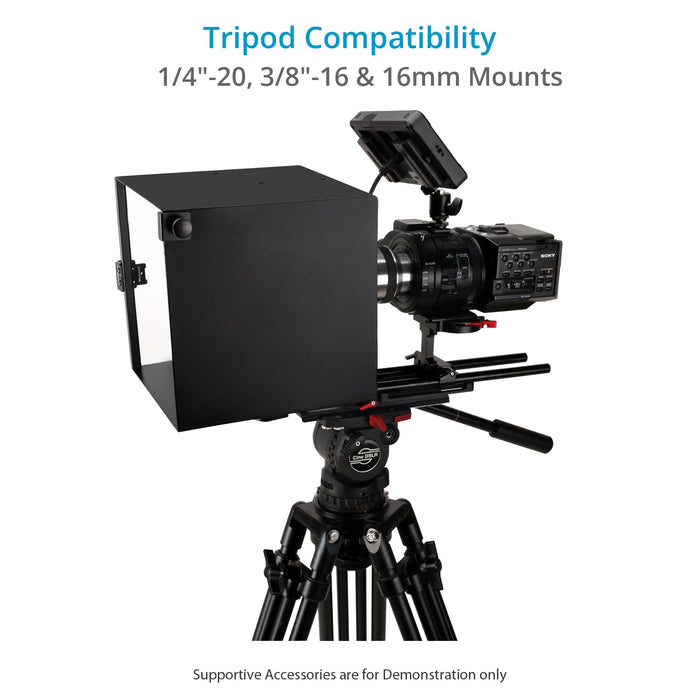 Proaim Universal Bi-Prompter iPad/Camera Teleprompter Kit for Filming Interviews