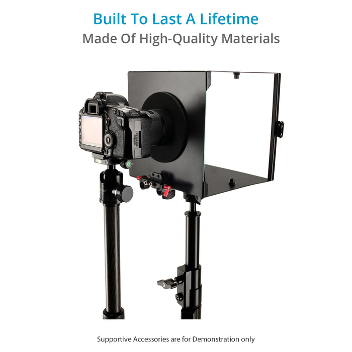 Proaim Universal Bi-Prompter iPad/Camera Teleprompter Kit for Filming Interviews