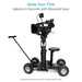 Proaim Bull Telescopic Gas Lift Bazooka for Camera Dolly