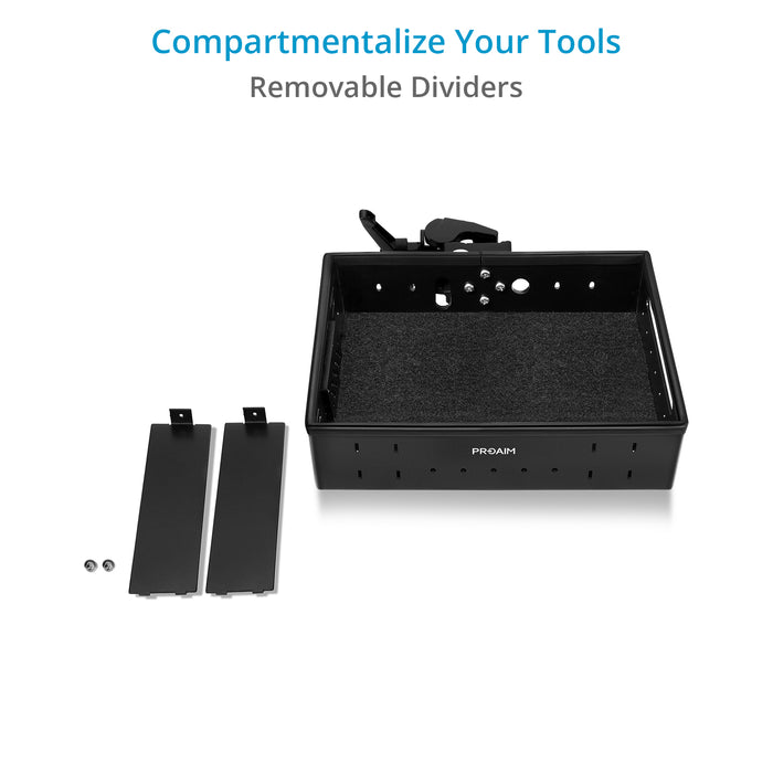 Proaim Camera Assistant Front Tray for Small Productions/ Studio Films