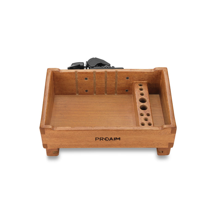 Proaim Camera Assistant Front Wooden Box for Accessories, Tools | For Production Carts