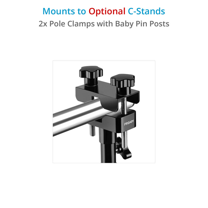 Proaim Clip-on Overhead Rig for DSLR Video Camera Setups