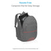 Proaim Cube 4 Pouches Set – 3x Clear Pouch (6.5 x 6.5") & Padded Pouch (8.5 x 9") for Camera Accessories