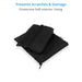 Proaim Cube 4 Pouches Set – 3x Clear Pouch (6.5 x 6.5") & Padded Pouch (8.5 x 9") for Camera Accessories