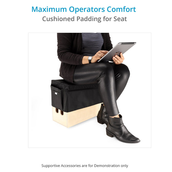 Proaim Cube Comfort Cushion Seat for Apple box (Horizontal)