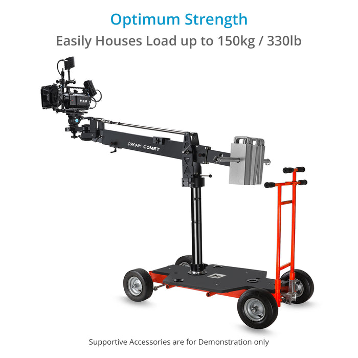 Proaim Flexino Bazooka Set for Video Film Camera Dolly | Euro/Elemac Mount