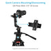 Proaim Flite Pan Tilt Head for Video Camera Jib/Crane | Payload: 3kg / 6.6lb