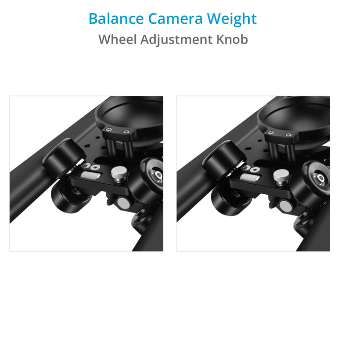 Proaim Flo Professional 4ft Video Camera Slider for Videomakers & Filmmakers