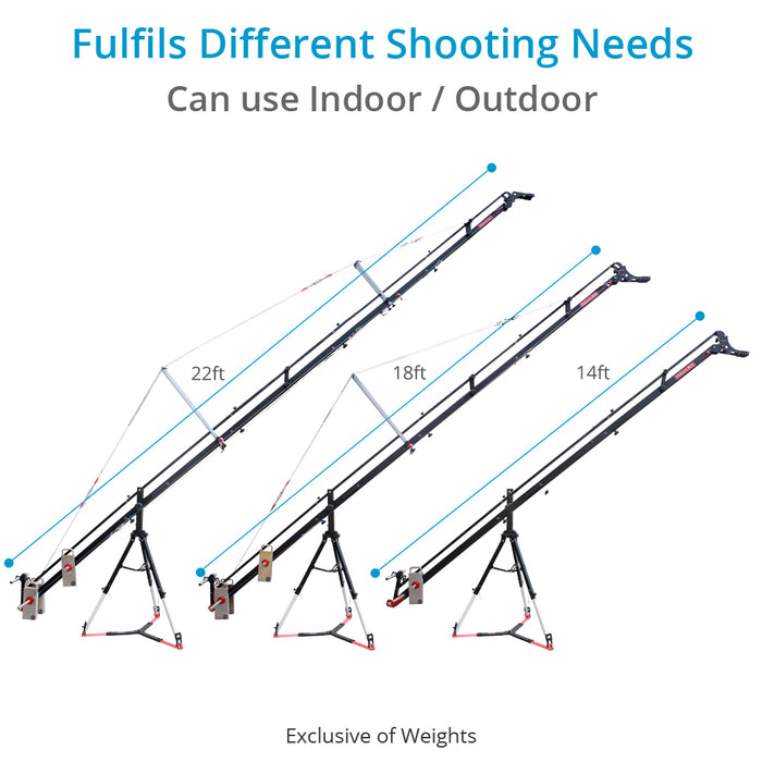 Proaim Fly 22' Camera Crane Production Package