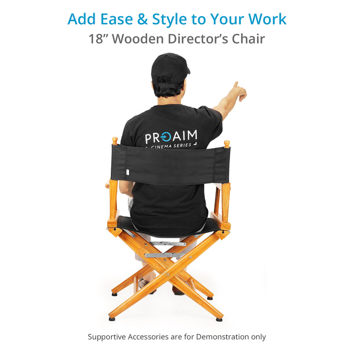 Proaim Foldable Director Chair for Movies, Film Sets, Studios & More