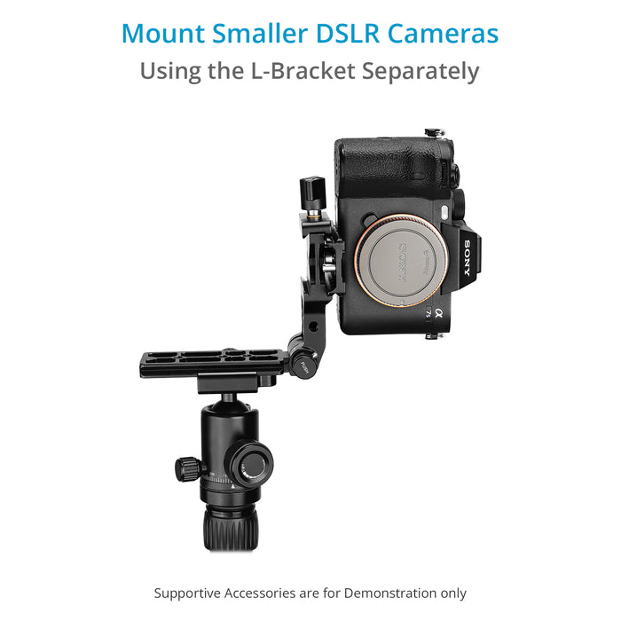 Proaim Folding Camera Gimbal Tripod Head for Telephoto Lenses | For Photographers