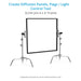 Proaim Framax Scrim Jim Frame (4 x 4') for Photographers & Filmmakers