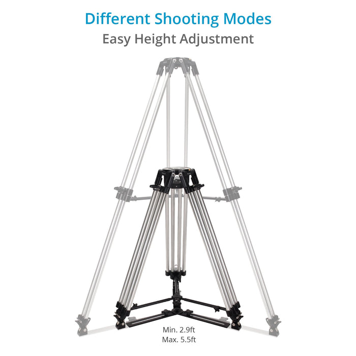 Proaim Mitchell Heavy-duty Camera Tripod Stand with Spreader