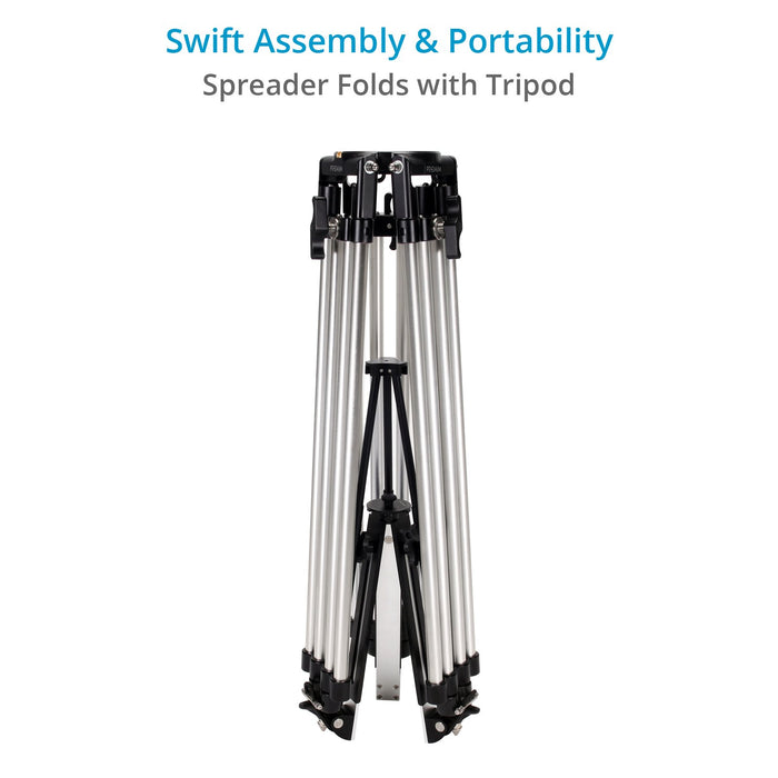 Proaim Mitchell Heavy-duty Camera Tripod Stand with Spreader