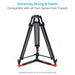 Proaim Heavy Duty Ground Spreader for Twin Spiked Feet Tripods