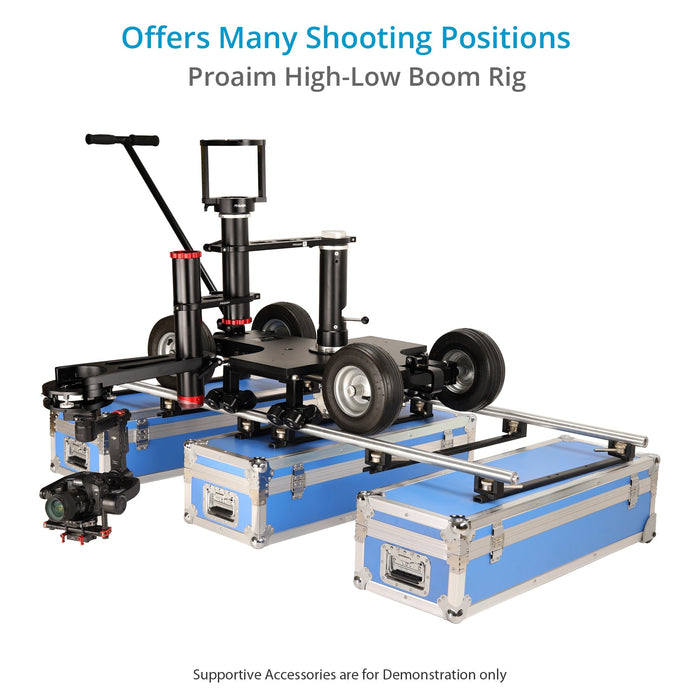 Proaim High-Low Boom Rig for Camera Dolly, Jib & Slider — Proaim.ca