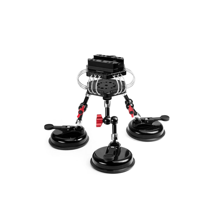 Proaim Iso-Grip Vibration Isolator Car Camera Suction Mount for Small Gimbals