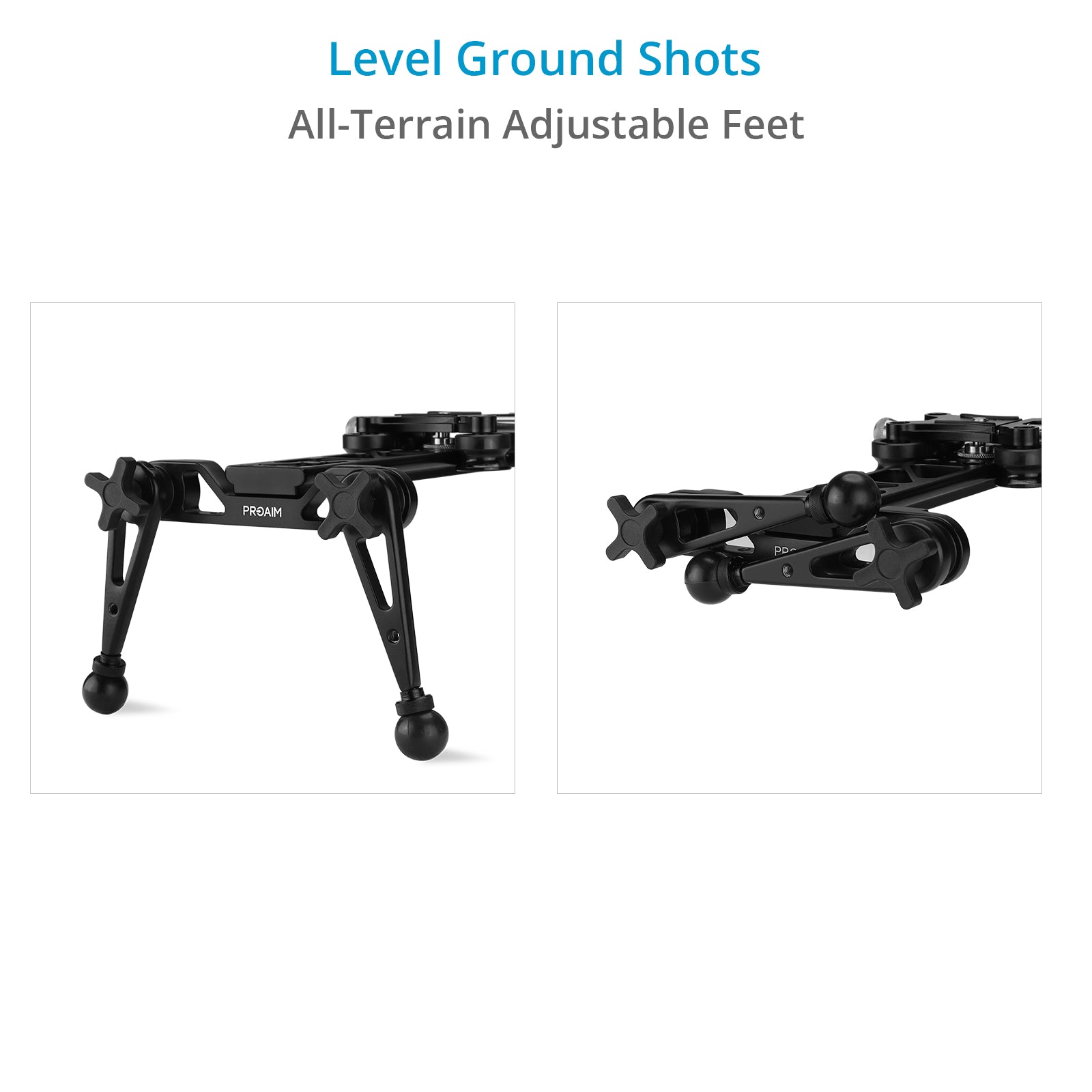 Proaim Line Video Camera Slider | Available Sizes: 2ft. 4ft