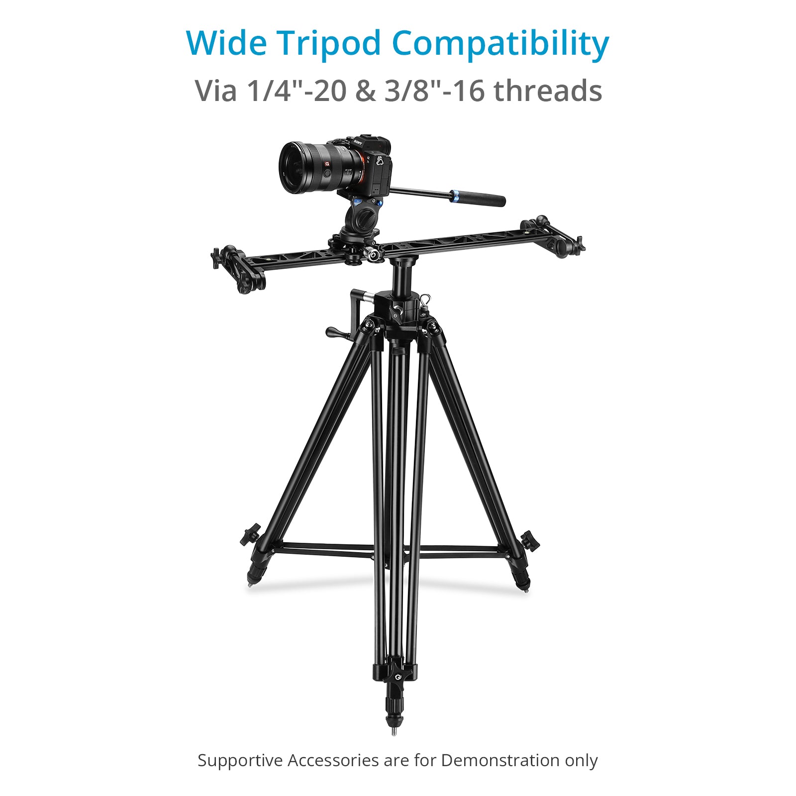 Proaim 3?ft ( 90?cm / 36インチ)ポータブルラインカメラスライダwith負荷容量25?kg / 55?lbs| Professionalトラックドリーレールスライダーfor ggw725x Proaim Line Video Camera Slider | Available Sizes: 2ft. 4ft