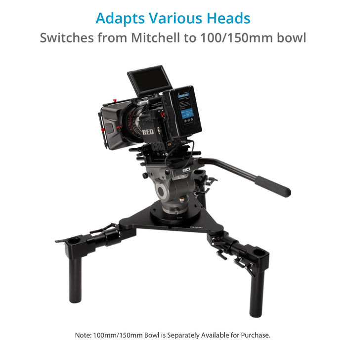 Proaim Mitchell Tri-hat (Scaffold Hi-Hat) Versatile Camera Support