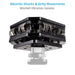 Proaim Mitchell Vibration Isolator with Castle Lock for Gimbals & Mitchell Gear