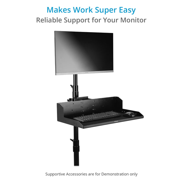 Proaim Monitor Mount for C-Stands & Light Stands | Payload: 30kg / 65lb