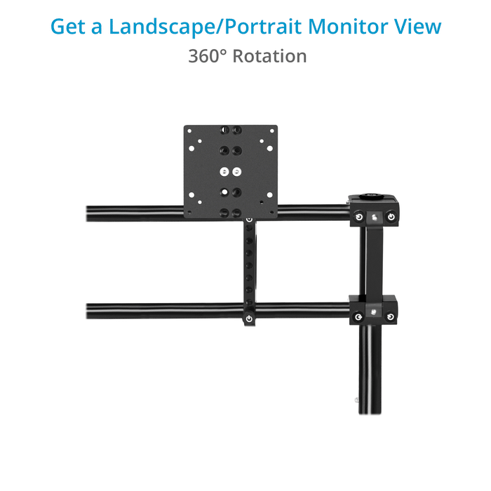 Proaim Multi-Monitor VESA Mount System for Camera Production Cart | 75mm/100mm