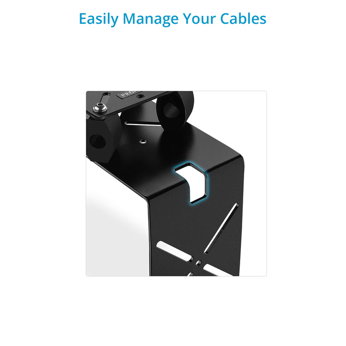 Proaim PTZ-10 Mount for PTZ Cameras - Vibration Isolator with L-shaped Bracket