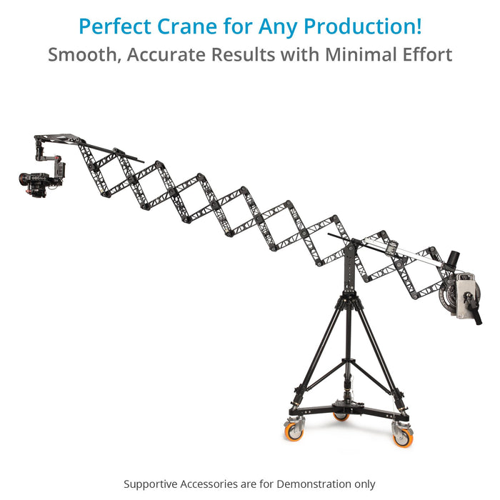 Proaim Powermatic Scissor 17ft Telescopic Camera Jib Crane Package